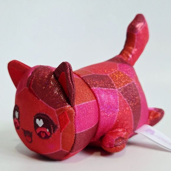 Aphmau Meemeows Ruby Red Cat Celestial Mystery Plush Litter 4 Stuffed Animal - Picture 8 of 14